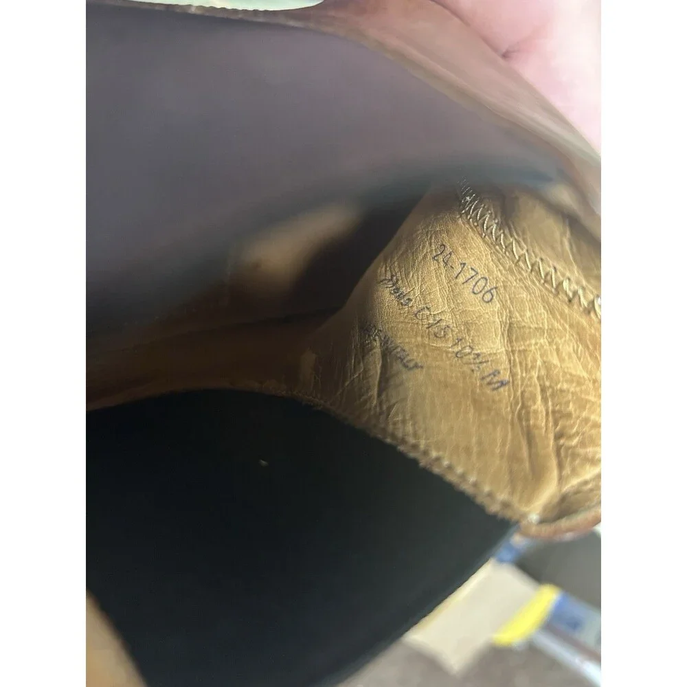 Johnston And Murphy Dress Boots Wingtip Chelsea Boots Pull On Men’s 10.5 Italy